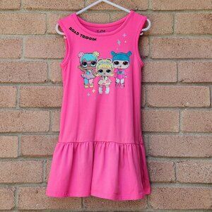 LOL Surprise Sundress Size XS 4/5 Pink "Road Trippin'"